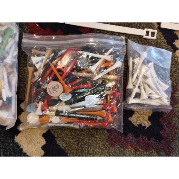 Vintage Golf Accessories Lot T's Spikes Divot Pencils Advertising Collectables - Picture 7 of 13